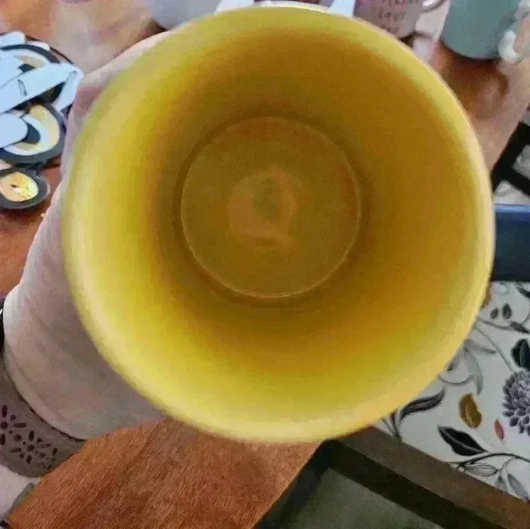 Boelter Brands West Virginia collegiate mug. Navy Blue & yellow - Picture 6 of 6